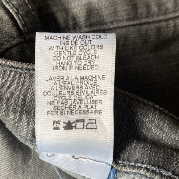 NYDJ GREY JEANS SIZE 10 . - Picture 6 of 15